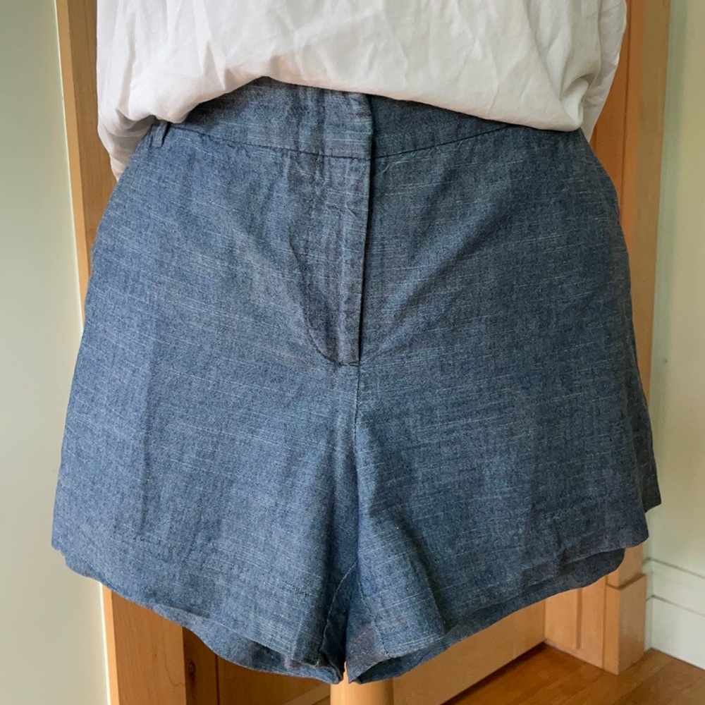 RW & CO Chambray Shorts, Size 10